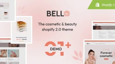 Bello v1.0 Nulled - The Cosmetics & Beauty Responsive Shopify Theme