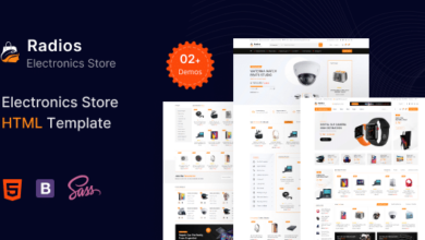 Radios Nulled - Electronics eCommerce HTML Template