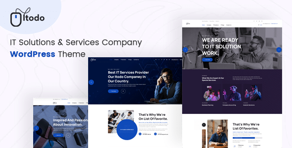 Itodo v1.0 Nulled - IT Solutions & Services Company WordPress