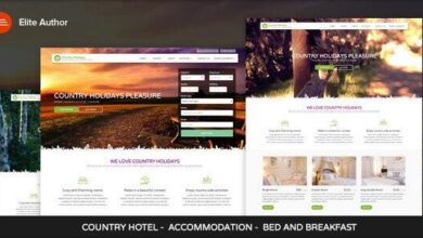 CountryHolidays v1.0 Nulled - WordPress Country Hotel and Bed