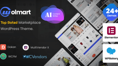 Wolmart v1.3.0 Nulled - Multi-Vendor Marketplace WooCommerce Theme