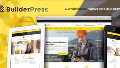 BuilderPress v1.2.5 Nulled - WordPress Theme for Construction
