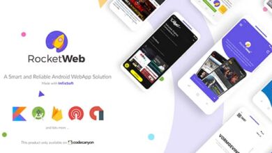 RocketWeb v1.4.8 Nulled - Configurable Android WebView App Template