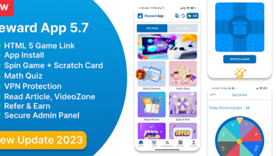 Reward App v5.7 Nulled - Lucky Spin + Start App ads + Adcolony