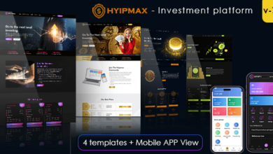 HYIP MAX v7.8 Nulled - high yield investment platform