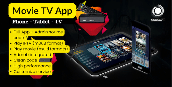 Movie TV Android for Phone, Tablet, TV box v2.0.1 Free