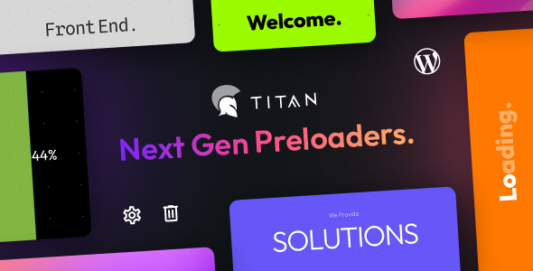 Titan Preloaders & Page Transitions WordPress Plugin v1.2.0 Free