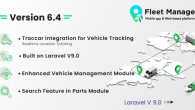 Fleet Manager v6.4 Nulled - Vehicle Management & Booking System