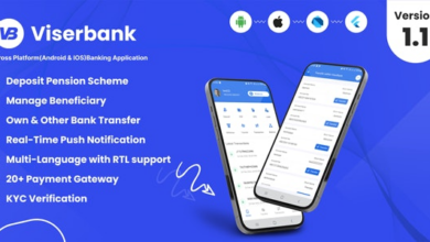 ViserBank v1.1 Nulled - Cross Platform Internet Banking Application