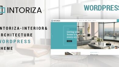 Intoriza v1.0.7 Nulled - Interior Architecture WordPress Theme