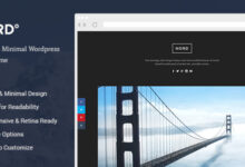 Nord v1.4.3 Nulled - Simple, Minimal and Clean WordPress