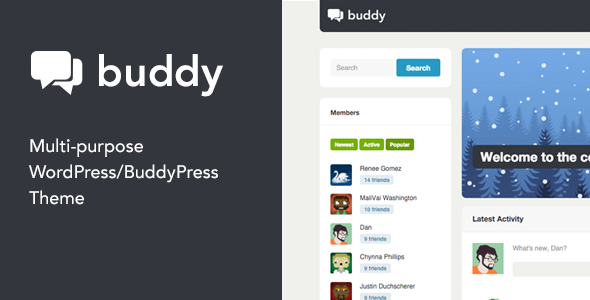 Buddy v2.22.3 Nulled - Multi-Purpose WordPress / BuddyPress Theme