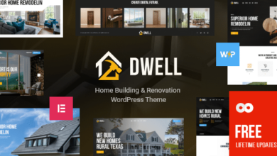 Dwell v1.0.0 Nulled - Home Building & Renovation WordPress Theme