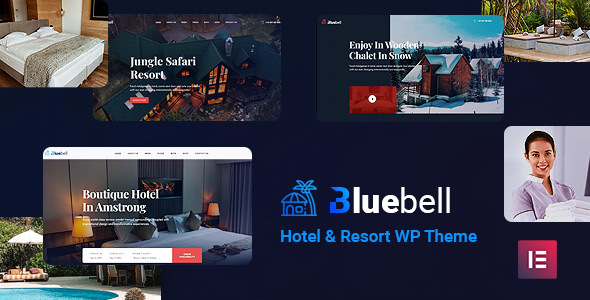 Bluebell v1.3 Nulled - Hotel & Resort WordPress Theme