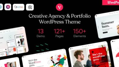 vCamp v1.6 Nulled - Creative Agency & Portfolio WordPress Theme