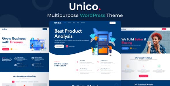 Unico v1.6 Nulled - Multipurpose WordPress Theme