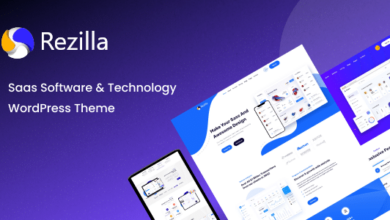 Rezilla v1.0.0 Nulled - SaaS Software & Technology WordPress Theme