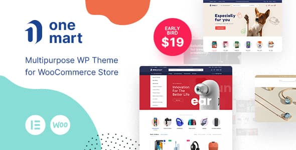 Onemart v1.0.4 Nulled - Multipurpose eCommerce WordPress Theme