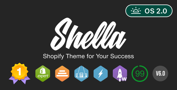 Shella v6.2.1 Nulled - Multipurpose Shopify Theme. Fast, Clean, and Flexible. OS 2.0