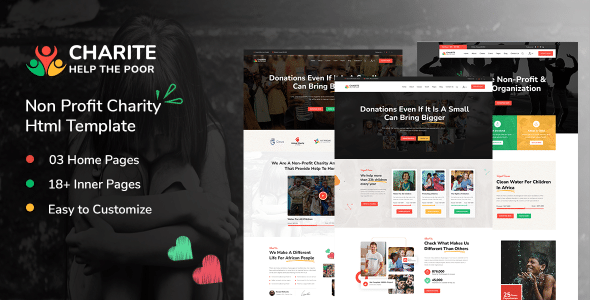 Charite Nulled - Non-Profit Charity HTML Template