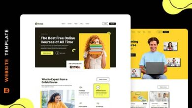 Collab – Online Learning Website Template