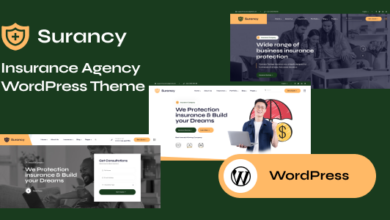 Surancy v1.0.0 Nulled - Insurance Agency WordPress Theme