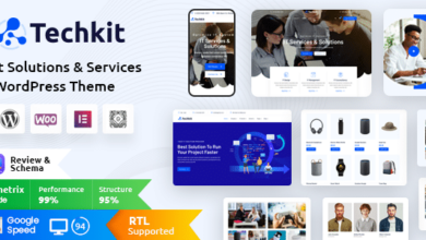 Techkit v1.6 – Technology & IT Solutions WordPress Theme