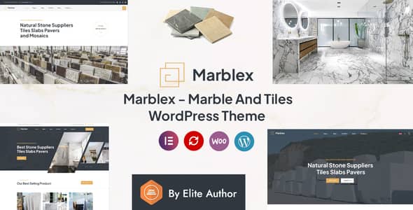 Marblex v1.1 Nulled - Marble & Tiles WordPress Theme