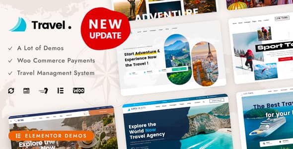 Love Travel v5.0 Nulled - Creative Travel Agency WordPress