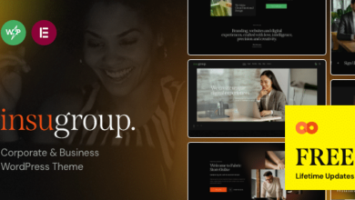 Insugroup v2.0.0 Nulled - A Clean Insurance & Finance WordPress Theme