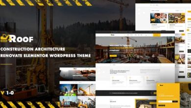 TheRoof v1.0.5 – Construction And Architecture WordPress Theme