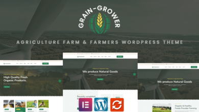 Graingrower v1.0.3 – Agriculture Farming WordPress Theme