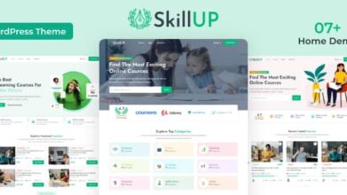 SkillUp v1.0.15 Nulled - Online Education WordPress Theme