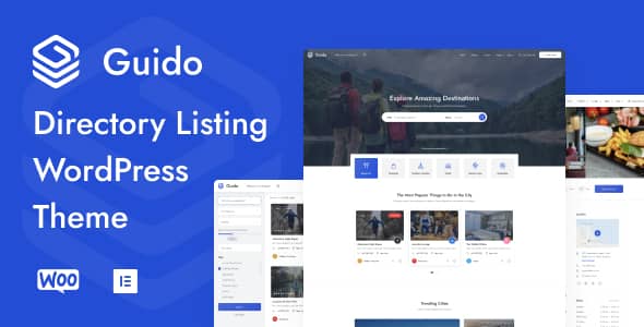 Guido v1.0.17 Nulled - Directory Listing WordPress Theme