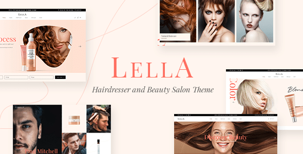 Lella v1.2 Nulled - Hairdresser and Beauty Salon Theme