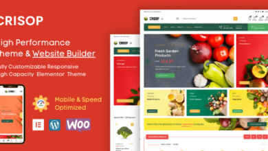 Crisop v1.0.4 Nulled - Elementor Grocery Store & Food WooCommerce Theme