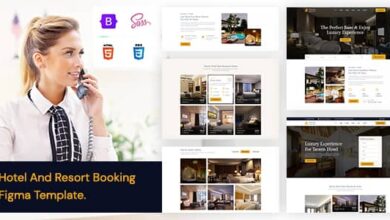 Tavern Nulled - Hotel & Resort Booking HTML5 Template