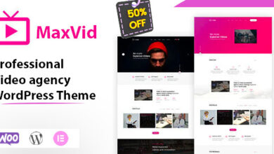 MaxVid v3.0 Nulled - Video Agency WordPress Theme