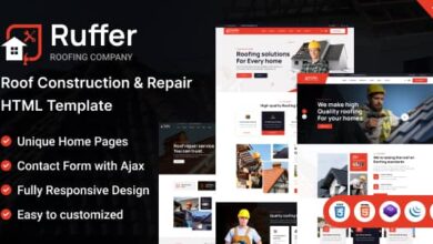 Ruffer – Roof Construction & Repair HTML Template