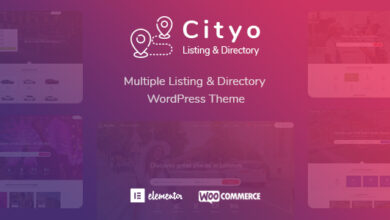 Cityo v1.1.31 Nulled - Multiple Listing Directory WordPress Theme