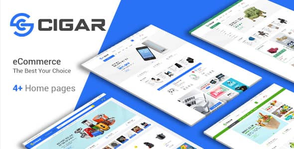 Cigar v2.0.1 Nulled - Electronics & Organic Store HTML Template