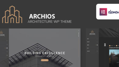 Archios v1.0 Nulled - One Pager Architecture WP Theme