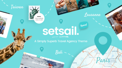SetSail v1.8 Nulled - Travel Agency Theme