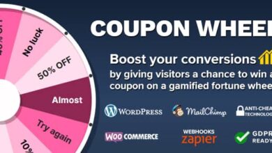 Coupon Wheel v3.5.6 Nulled - For WooCommerce and WordPress