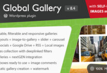 Global Gallery v8.4.2 Nulled - Wordpress Responsive Gallery