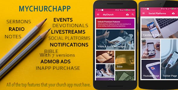 My Church App Nulled - Android & IOS Flutter Church Application - 15 July 2023