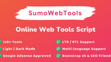 SumoWebTools v2.0 Nulled - Online Web Tools Script