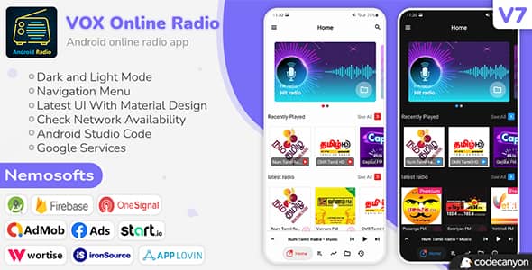 VOX Android Online Radio Nulled - 23 July 2023