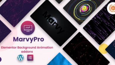 MarvyPro v1.7.0 Nulled - Background Animations for Elementor