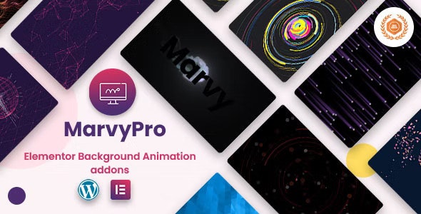 MarvyPro v1.7.0 Nulled - Background Animations for Elementor